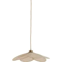 Light & Living Pendelleuchte Fyano Blume creme Ø 46cm