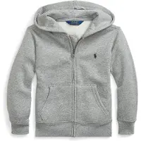 Ralph Lauren Cardigan m. Kapuze - Grau Meliert - - 3 Jahre (98) - Cardigans