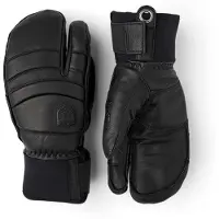 Hestra - Fall Line 3 Finger - Handschuhe Gr 7 schwarz
