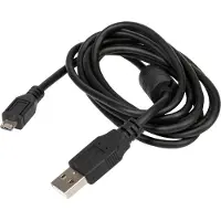Philips 1 X USB cable for SpeechMike III, 2,4 m, USB A, Schwarz