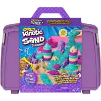 Spin Master Kinetic Sand Meerjungfrauen Koffer, Kinetischer Sand für Kinder, 3 Jahr(e), Kunststoff, Mehrfarbig