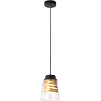 Rabalux 3543 Pendelleuchte 1 Spot Zenaida, E27, schwarz, rund, Modern, ø155mm