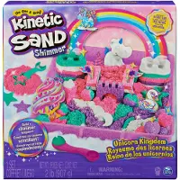 Spin Master Kinetic Sand Magisches Einhorn Spielset mit 907 g Glitzersand, Kinetischer Sand für Kinder, 3 Jahr(e), Kunststoff, Mehrfarbig