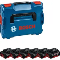 Bosch Professional 18v 6x4.0ah Lboxx 136 Batterie