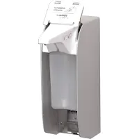 Ophardt hygiene ingo-man plus IMP Touchless Seifen-/Desinfektionsmittelspender, Berührungsloser Spender für Standard Einwegflaschen, Für 500 ml - Flaschen, Edelstahl, E E