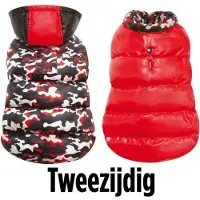 Croci Red Camou gefütterte Jacke 15 cm - 10 g