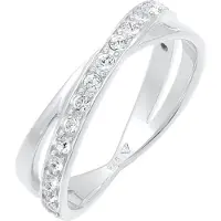 Elli Ring Edel Wickelring Kristalle 925 Silber Elli Silber