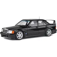 Solido Modellauto "Mercedes Benz 190E Evo 2", schwarz, Modellfahrzeuge, Kinder, Metall, Modellauto