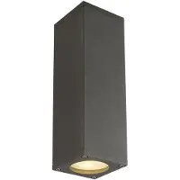 SLV 1000330 THEO UP/DOWN, Wandleuchte, QPAR51, anthrazit, max. 2x50 W