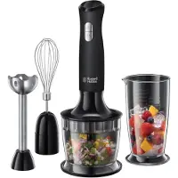 Russell Hobbs Stabmixer [3-in-1: Pürierstab/Zerkleinerer, Mixer- & Schneebesenau