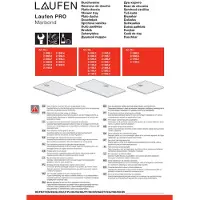 Laufen PRO Duschwanne, 1200x1200x33mm, superflach, 0, H2119580000001, Farbe: Weiß Matt