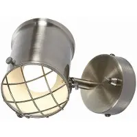 LINDBY Dimmbarer Wandspot Ebbi in Altmessing