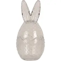 Clayre & Eef Glastopf Ø 8x17 cm Transparant Glas