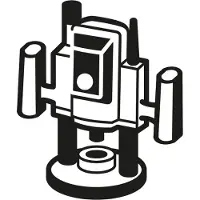 Bosch PRO Falzfräser, D 6,4, S 6