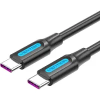 Vention COTBG, 1,5 m, USB C, USB C, USB 2.0, 0,48 Gbit/s, Schwarz