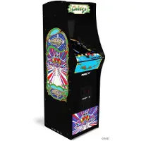 Just for games Galaga Deluxe, Aufrecht stehender Arkadenschrank, Galaga, Unisex, 43,2 cm (17"), LCD, Schwarz, Mehrfarbig