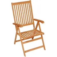The Living Store Garten-Liegestühle mit Kissen 8 Stk. Massivholz Teak