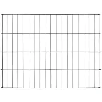 The Living Store Gartenzaun Set 115x79 cm Grün