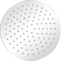 The Living Store Regenbrause Edelstahl 25 cm Rund