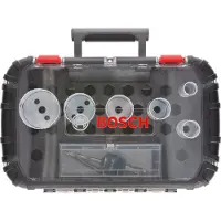 Bosch Lochsägen-Set Progressor for Wood and Metal, 9-teiliges Elektrikerset, 19-68 mm - 2608594188