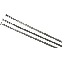 Zipp Cx-ray Straight Pull External With Titanium Washers 3 Units Spokes Silber 210 mm