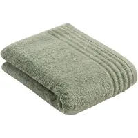 Vossen Badetuch "Vienna Style Supersoft", grün (soft grün), B:67cm L:140cm, Walkfrottee, Baumwolle, Handtücher, Badetuch, Supersoft Baumwolle