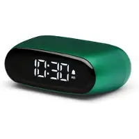 Lexon LR154DG1 Mini Reisewecker Minut Dunkelgrün