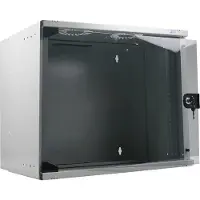 EFB Elektronik WGF-1906GR.45 19“ 06HE Wandgehäuse faltbar, Tiefe 450 mm, 1-teilig, Flat Pack, RAL7035 WGF1906GR45