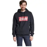 Louis Community Hoodie Unisex Baumwolle schwarz, 2XL