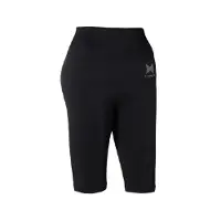 Xtreme Sockswear Sporthose , Damen, Gr. XL, N-Gr, schwarz, Mikrofaser, Obermaterial: 92% Polyamid, 8% Elasthan, unifarben, eng kniefrei, Hosen Sporthose, Radlershorts mit nahtlosem Design