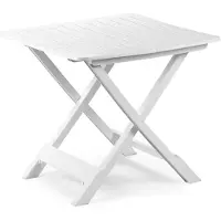 Buitengewoon Boet Campingtisch teverne weiß 91,5x72 cm (wit)