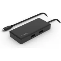 Belkin INC008btBK, USB 3.2 Gen 1 (3.1 Gen 1) Type-C, 86 W, 1000 Mbit/s, Schwarz, 4K Ultra HD, 60 Hz