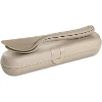 Koziol KLIKK READY Besteck Etui + Besteckset – nature desert sand