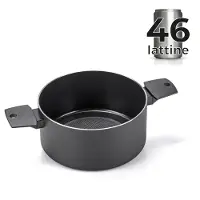 Moneta 0005550720, 3,8 l, Rund, Schwarz, Aluminium, Schwarz, Bakelit