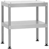vidaXL Tisch für Räucherofen 40x28x44,5 cm Verzinkter Stahl