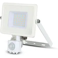 LED Solution White LED-Strahler 30W mit Premium-Bewegungssensor Lichtfarbe: Warmweiß 457