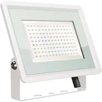 V-TAC Weißer LED-Flutlichtstrahler - F - Klasse - IP65 - 200W - 17600 Lumen - 4000K