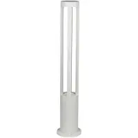V-TAC LED-Gartenleuchte, Pollerleuchte mit CREE-Chip, 10 W, Bodenmontage, Weiß, H 80 cm, 4000 K, IP65 – Artikelnummer 128326