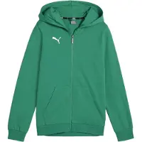 Puma teamGOAL Casuals Kapuzenjacke Kids Grün F05 || Größe 152