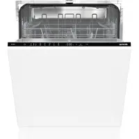 Gorenje GV642E90 vollintegrierter Geschirrspüler 60 cm, Voll integriert, Standardgröße (60 cm), Schwarz, Touchsteuerung, 1,5 m, 1,5 m