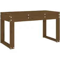vidaXL Gartenbank Honigbraun 80x38x45 cm Massivholz Kiefer