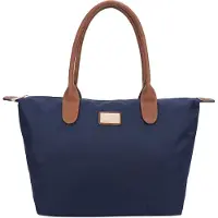 Gallantry Damen Tasche - Schultertasche, Handtasche, Shopper, Strandtasche, Einkaufstasche - D. Blau