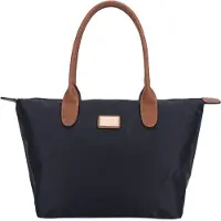 Gallantry Damen Tasche - Schultertasche - Handtasche - Shopper - Wochenendtasche - Einkaufstasche - Strandtasche - Schwarz