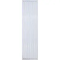 SaniGoods Vertikalheizkörper, Designheizkörper, 1800x472mm, 1640W, Weiß