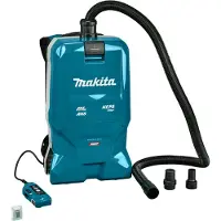 Makita Akku-Rucksackstaubsauger VC012GZ01 (blau, ohne Akku und Ladegerät)