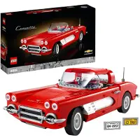 LEGO Icons Corvette Modellauto-Set, klassischer Sportwagen zum Bauen, Modellbausatz für Erwachsene, ikonisches amerikanisches Chevrolet, Geschenke für Männer, Frauen, Ihn oder Sie 10321