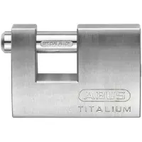 ABUS 82ti/70 Titalium 12 Mm Padlock Silber