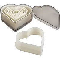 Ibili Nylon-Herzschneider Profi-Set – 7-teilig