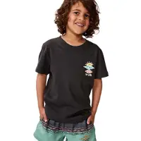Rip Curl RipCurl Icons OF Shred Tee -boy washed black (8264) 3-4