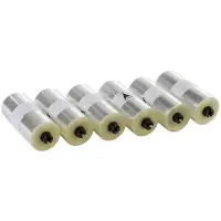 FLY Racing Roll-off Filmset 6 Einheiten Silber Silber One Size